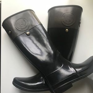 Hunter Two-Toned Rain Boots